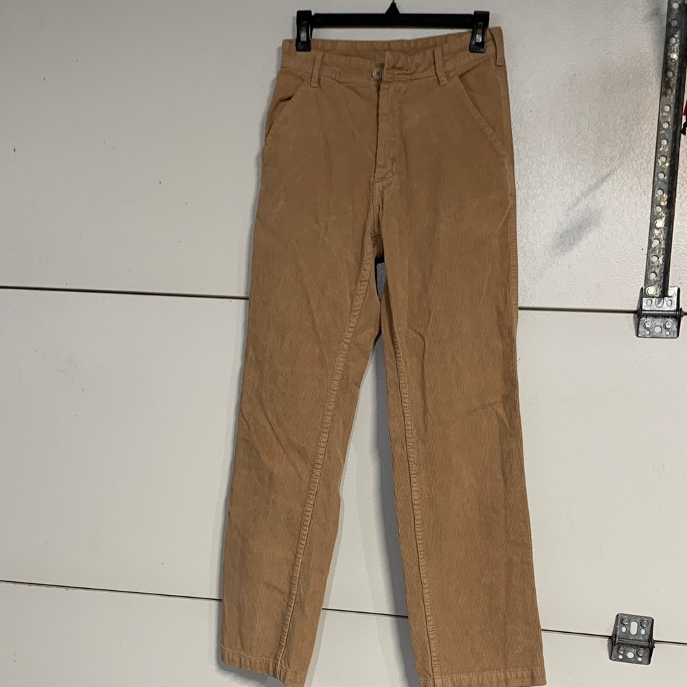 BRANDY MELVILLE JOHN GALT TAN KHAKI CORDUROY PANTS SMALL